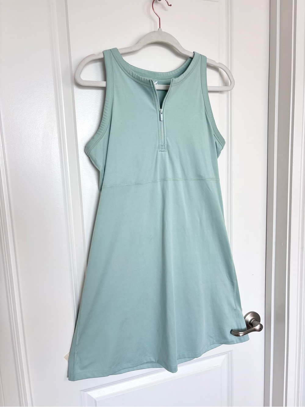 Zip Mint Green Pickleball Skort Dress Lou & Grey Preppy Tennis Athleisure Small